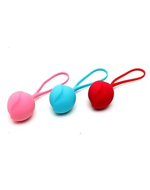 Вагинальные шарики Satisfyer Strengthening Balls (3шт), диаметр 3,8см, вес 62-82-98гр, монолитные SO2302 фото