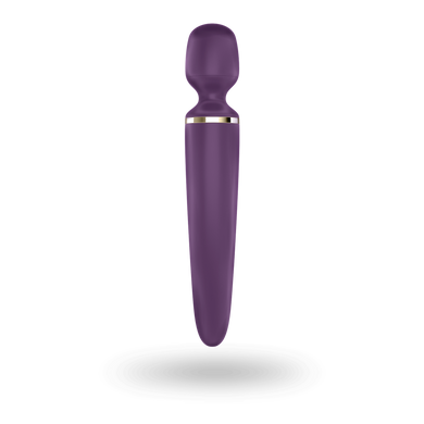 Вибромассажер Satisfyer Wand-er Woman (Purple/Gold) водонепроницаемый, мощный, размер XXL SO3457 фото