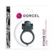 Ерекційне кільце Dorcel Power Clit Black V2 з вібрацією та язичком з щіточкою MD1410 фото 2