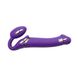 Безремневой страпон с вибрацией Strap-On-Me Vibrating Violet XL, диаметр 4,5см, пульт ДУ, регулируем SO3827 фото 4