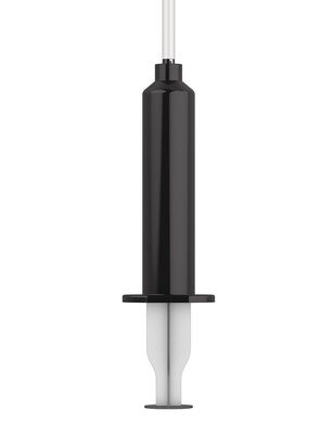 Кончающий фаллоимитатор Strap-On-Me Dildo Cum Black, диаметр 3,6см, силикон, насадка для страпона SO2705-R фото