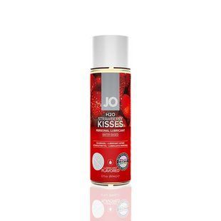 Змазка на водній основі JO H2O &mdash; Strawberry Kiss (60 мл) без цукру, рослинний гліцерин SO5225 фото