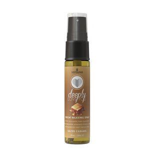 Спрей для мінету Sensuva Deeply Love You Salted Caramel (29 мл), для глибокого мінету SO3197 фото