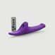 Вібронасадка для страпону з вакуумною стимуляцією Strap-On-Me Multi Orgasm Dildo M Purple SX4033 фото 1