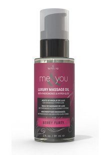Масажна олія Sensuva Me&You - Berry Flirty (Wild Berries) 59 мл SO9836 фото