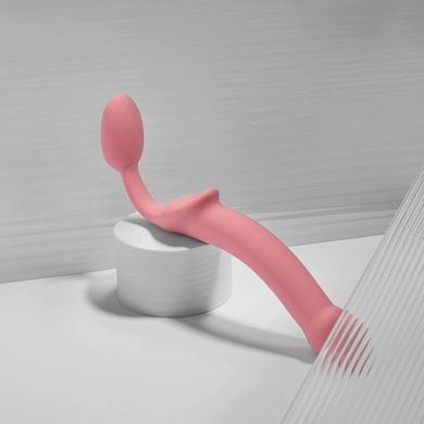 Безремінний страпон Strap-On-Me Rose S, повністю регульований, діаметр 2,7 см SX2567 фото