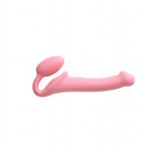 Безремінний страпон Strap-On-Me Rose M, повністю регульований, діаметр 3,3 см SX2568 фото