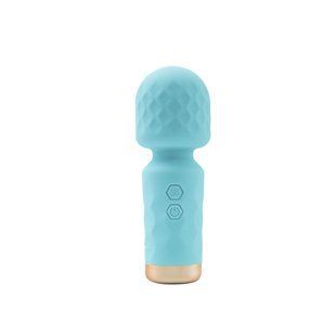 Вібромасажер M&rsquo;Lady Mini Vibrating Wand Teal SX3146 фото