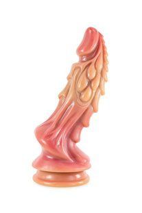 Фентезійний фалоімітатор Kong Silicone The Dragon, довжина 21,5 см, діаметр 6,2 см, для фістингу SO9938 фото