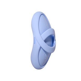 Смарт-вібратор для клітора Svakom Echo 2 Sky Blue, підігрів до 38 &deg;C, знімна насадка на палець SX2448 фото