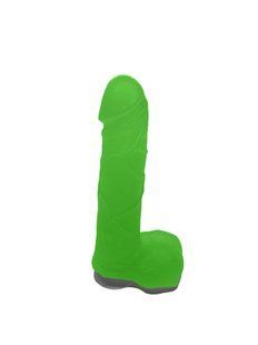 Мило у формі пеніса Чистий Кайф Green size M, крафтове мило-член, натуральне SO2641 фото