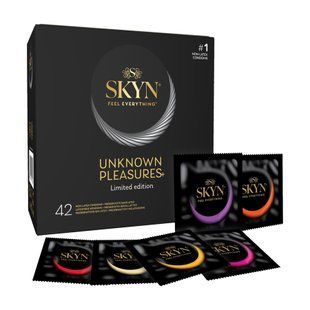 Безлатексні преміум-презервативи SKYN Unknown Pleasures 42 шт, 6 різних видів SX2389 фото