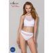 Трусики з прозорою вставкою Passion PS006 PANTIES S, white SO4237 фото 3