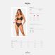 Комплект білизни Obsessive Natilya 2-pcs set XS/S, black, бюстгальтер, трусики SO7717 фото 7