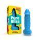 Мило у формі пеніса Pure Bliss MINI Blue, крафтове мило-член, натуральне SO6360 фото 8