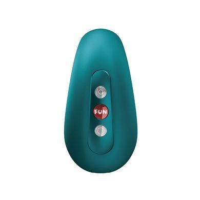 Вакуумний стимулятор з вібрацією Fun Factory Cherie Bottle Green, 11 + 12 режимів роботи, перезаряджуваний SX3304 фото