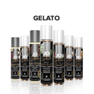 Змазка на водній основі JO GELATO Mint Chocolate (30 мл) без цукру, парабенів та пропіленгліколю SO1464 фото