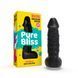 Мило у формі пеніса Pure Bliss BIG Black, крафтове мило-член, натуральне SO6362 фото 2