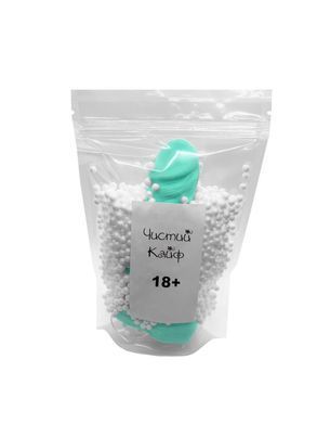 Мило у формі пеніса Чистий Кайф Turquoise size M, крафтове мило-член, натуральне SO2645 фото