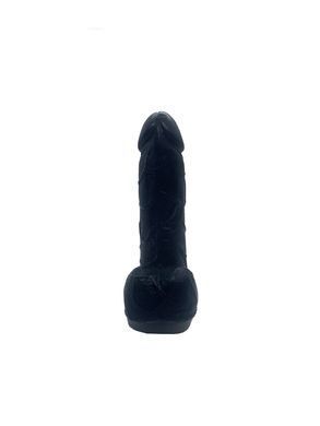Мило у формі пеніса Чистий Кайф Black size S, крафтове мило-член, натуральне SO4795 фото