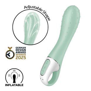 Вібратор точки G Satisfyer Air Pump Vibrator 3, надувається, 12 режимів вібрації SX2174 фото