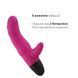 Вібратор рельєфний Adrien Lastic Cyclone Magenta зі стимуляцією точки G, два мотора AD10784 фото 3