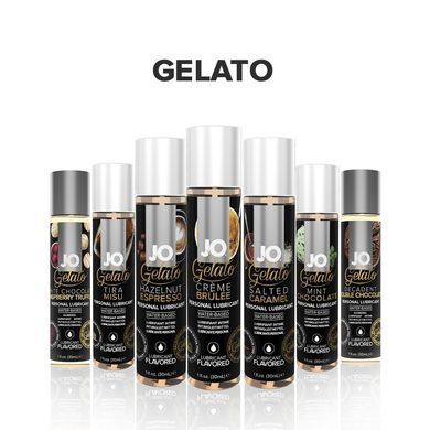 Змазка на водній основі JO GELATO Tiramisu (30 мл) без цукру, парабенів та пропіленгліколю SO1466 фото