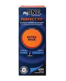 Презервативи MyONE Extra Wide 10 шт, картонна коробка SX1252 фото