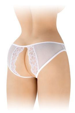 Трусики з відкритим доступом Fashion Secret Ambre White, сітка SX2610 фото