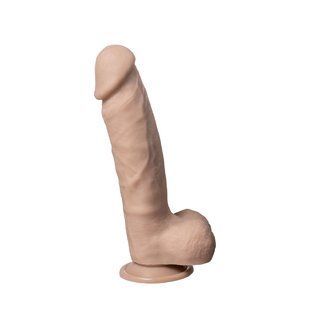 Фалоімітатор SilexD Tomas Real Skin Flesh MODEL 1, реалістичний, на присосці, діаметр 4,9 см SX1288 фото