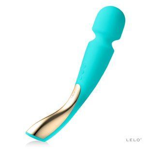 Вібромасажер LELO Smart Wand 2 Medium Ocean Blue SO8099 фото