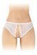 Трусики з відкритим доступом Fashion Secret Ambre White, сітка SX2610 фото 1