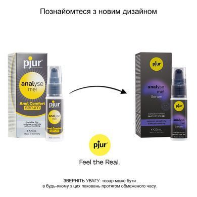 Розслаблювальна анальна сироватка pjur analyse me! Serum 20 мл, утворює плівку, без анестетиків PJ12100 фото