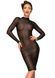 Сукня з мокрим ефектом Noir Handmade F182 Classic dress made of elastic tulle, S SX0047 фото 1