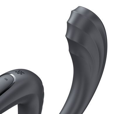 Вагінально-кліторальний вібратор Satisfyer G for Goddess 3 Dark Grey, 2 мотори SX3832 фото