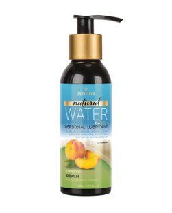 Змазка на водній основі Sensuva Natural Water-Based Peach (125 мл) без гліцерину та парабенів SO7834 фото