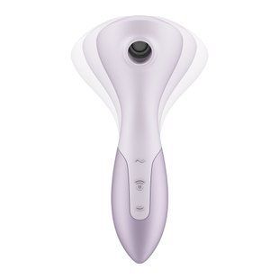 Вібромасажер Satisfyer Wand-erful з вакуумною кліторальною стимуляцією SX3833 фото