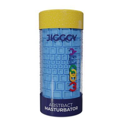 Мастурбатор Wooomy Jigggy Abstract Masturbator, наскрізний, двосторонній SX1703 фото