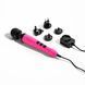 Вібромасажер DOXY Die Cast 3 Hot Pink, дуже потужний, живлення 220В, металевий корпус SX2459 фото 5