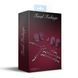 Набір для БДСМ Feral Feelings BDSM Kit 3 Burgundy, наручники, поножі, хрестовина SO8271 фото 2