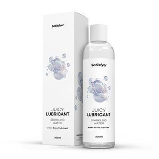 Лубрикант на водній основі Satisfyer Juicy Lubricant Sparkling Water water based 300 мл SX2729 фото