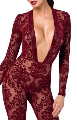 Бодістокінг Noir Handmade F382 Kink Royal Catsuit XL SX4151 фото