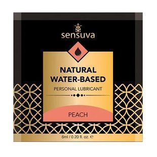Пробник Sensuva &mdash; Natural Water-Based Peach (6 мл) SO7836 фото