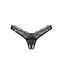 Трусики-стрінги з мереживом Obsessive Arrowel Black crotchless thong S/M SX2582 фото 4