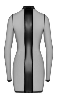 Сукня Noir Handmade F369 Crossfire Mesh & Wetlook Mini dress L SX4101 фото