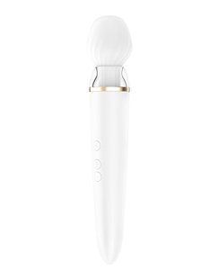 Смарт-вібромасажер зі змінною головкою Satisfyer Double Wand-er SO6135 фото