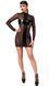 Сукня Noir Handmade F369 Crossfire Mesh & Wetlook Mini dress L SX4101 фото 3