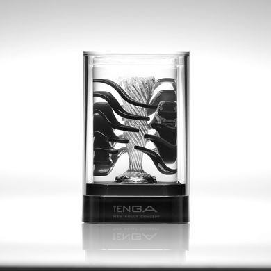 Мастурбатор TENGA Crysta Leaf, унікальний рельєф, стимулювальні пелюстки, прозорий матеріал SO3812 фото