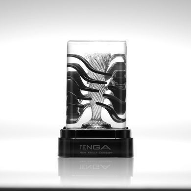 Мастурбатор TENGA Crysta Leaf, унікальний рельєф, стимулювальні пелюстки, прозорий матеріал SO3812 фото