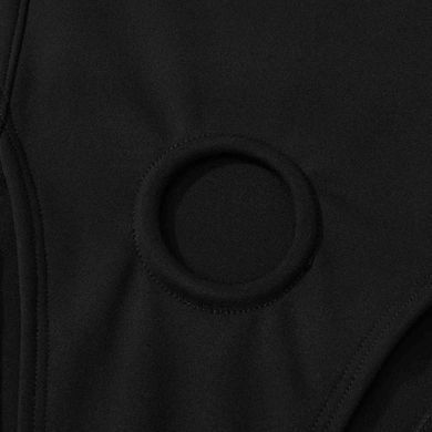 Трусики-бразиліана з фіксацією дилдо Strap-On-Me Harness Lingerie Idole &ndash; XS &ndash; Black, високі SX3522 фото